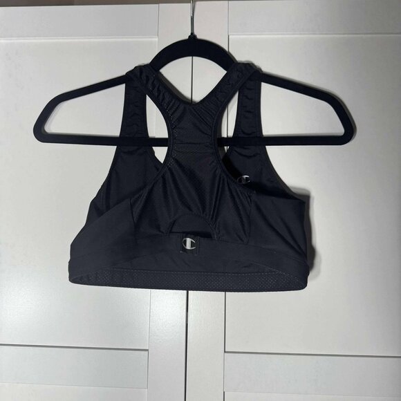Champion Women Sports Bra Reversible Black Small - Picture 5 of 8